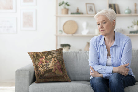 Garden Party Left Panel European Cushion Cover