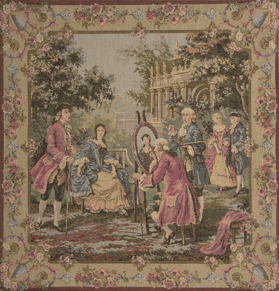 Garden Party Right Panel European Cushion Cover