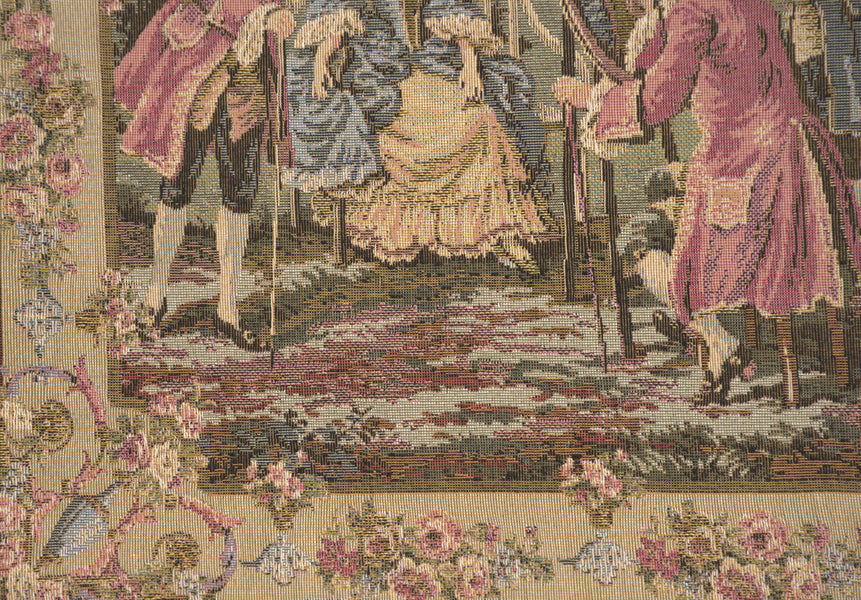 Garden Party Right Panel European Cushion Cover