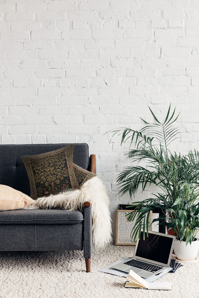 Tree of Life Beige II European Cushion Cover