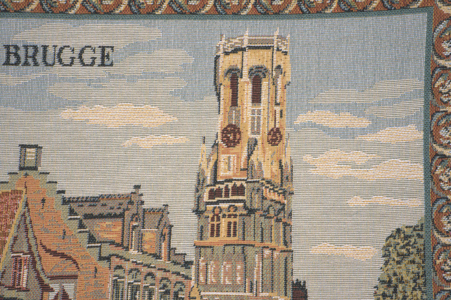 The Canals of Bruges European Cushion Cover