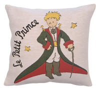 The Little Prince in Costume Large European Cushion Cover by Antoine de Saint-Exupery