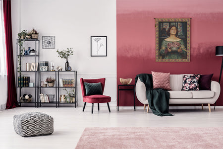 Offering the Roses Italian Tapestry Wall Hanging