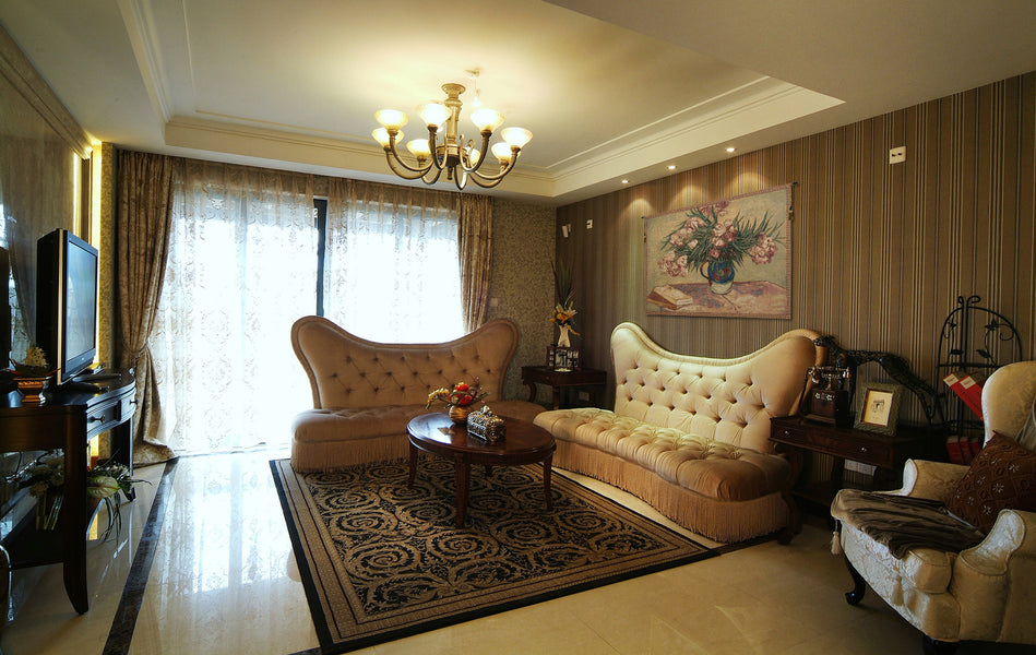 Oleanders and Books Italian Tapestry Wall Hanging