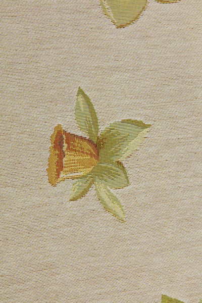 Daffodils White French Tapestry Table Runner