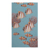 Exotic Fish Blue French Tapestry Table Runner