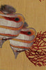 Exotic Fish Yellow French Tapestry Table Runner