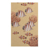 Exotic Fish Yellow French Tapestry Table Runner