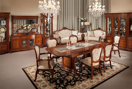 Shells Light French Tapestry Table Runner