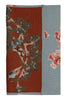 Passerines Branch Blue French Tapestry Table Runner