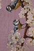 Passerines Branch Pink French Tapestry Table Runner