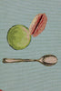 Macaroons Blue French Tapestry Table Runner
