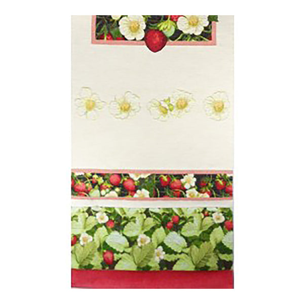 Strawberries French Tapestry Table Runner