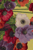 Anemones Yellow French Tapestry Table Runner