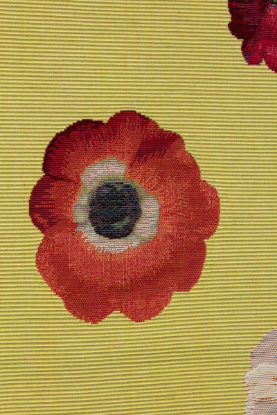 Anemones Yellow French Tapestry Table Runner