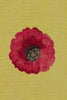 Anemones Yellow French Tapestry Table Runner