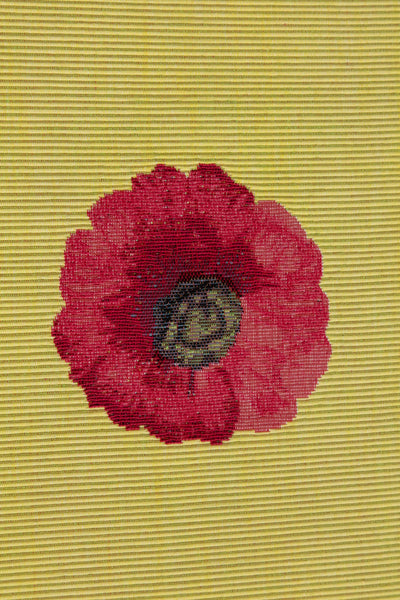 Anemones Yellow French Tapestry Table Runner