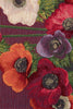 Anemones Purple French Tapestry Table Runner
