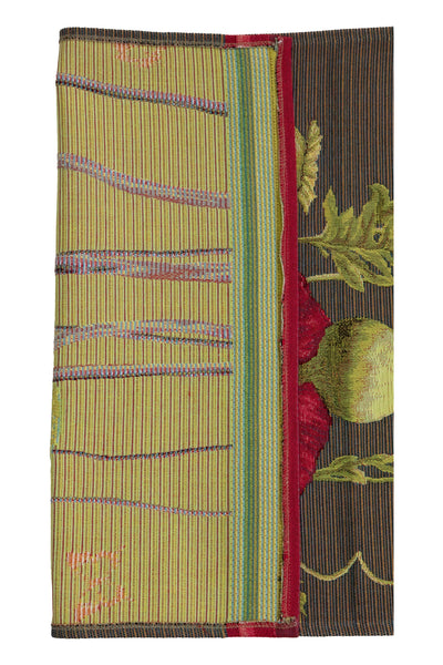 Poppy Gray French Tapestry Table Runner