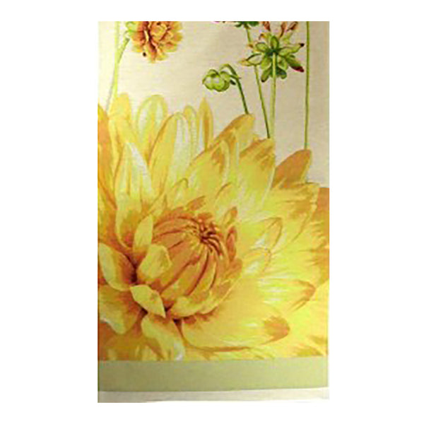 Runner Yellow Dahlias Light French Tapestry Table Runner
