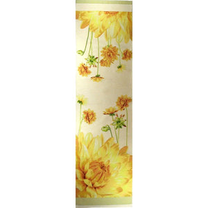 Runner Yellow Dahlias Light French Tapestry Table Runner