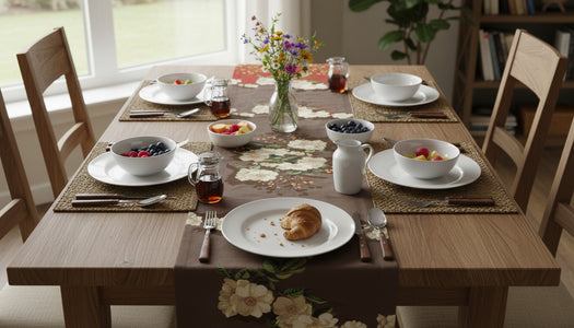 Hawthorn Dark French Tapestry Table Runner