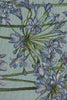 Agapanthus Blue French Tapestry Table Runner