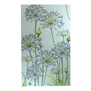 Agapanthus Blue French Tapestry Table Runner