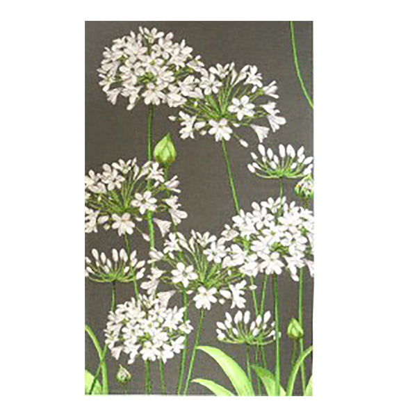 Agapanthus Grey French Tapestry Table Runner