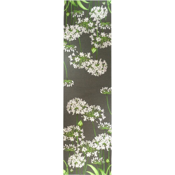 Agapanthus Grey French Tapestry Table Runner