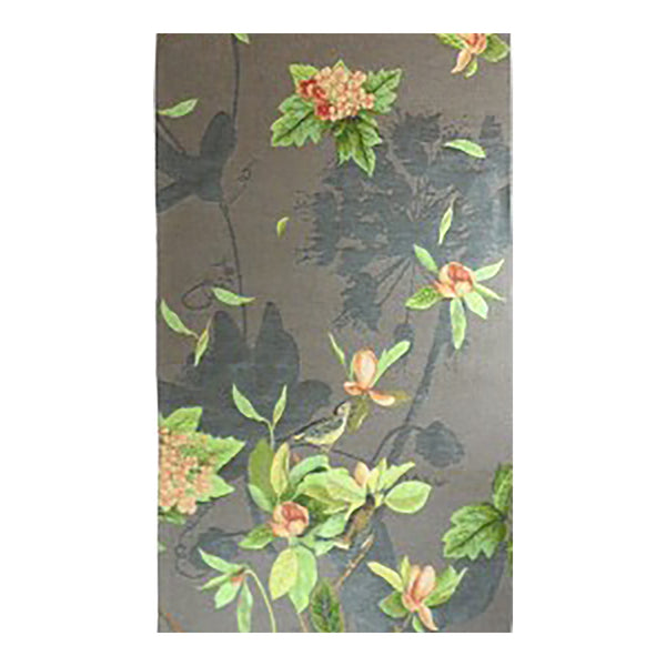 Hydrangea Magnolia Dark French Tapestry Table Runner
