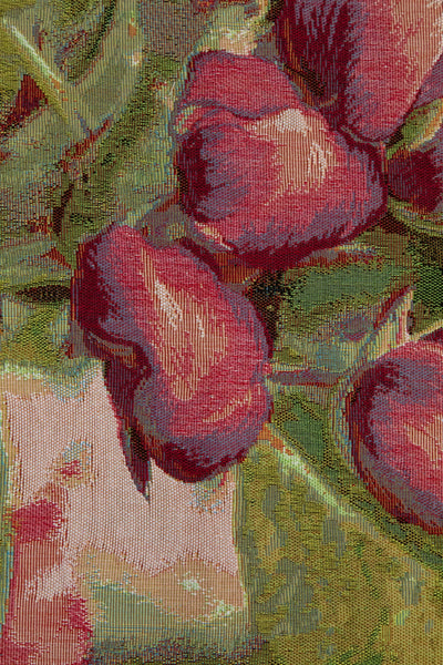 Pear Flower French Tapestry Table Runner