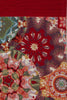 Kaleidoscope Red French Tapestry Table Runner