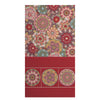 Kaleidoscope Red French Tapestry Table Runner