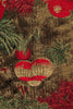 Christmas Ornament Red French Tapestry Table Runner