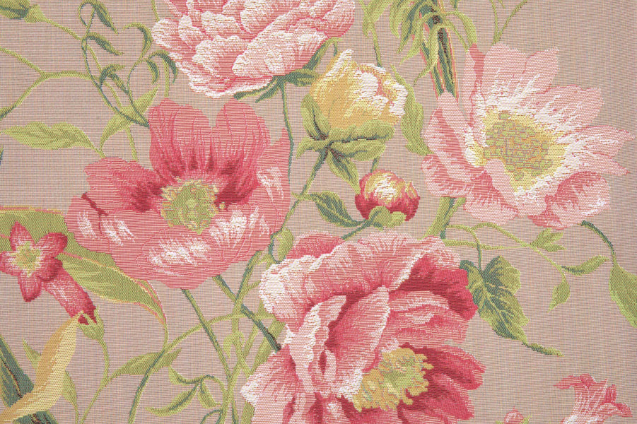 Peonies II French Tapestry Cushion