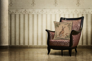 The Hare I French Tapestry Cushion