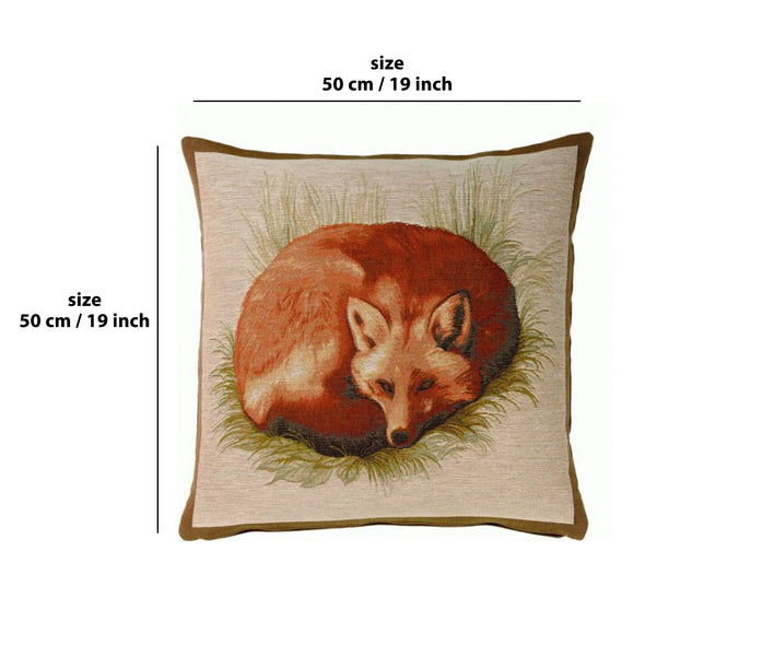 Fox  French Tapestry Cushion