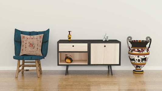 Heart Rabbit Alice In Wonderland French Tapestry Cushion