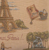 Paris Tour Eiffel French Tapestry Cushion