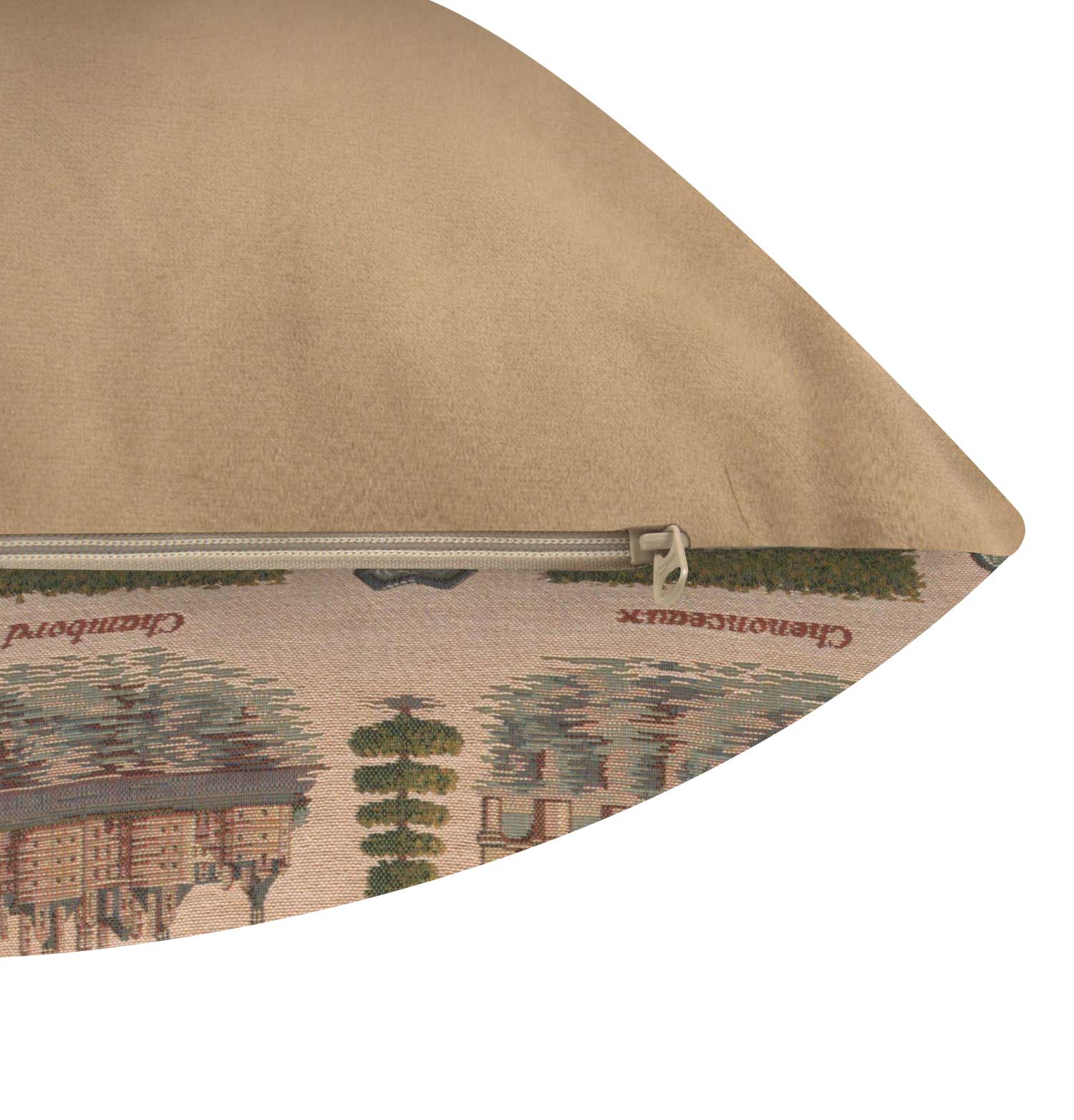Loire's castle French Tapestry Cushion