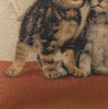 Two kittens I French Tapestry Cushion