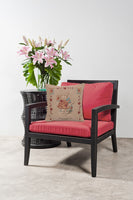 Heart Rabbit Alice In Wonderland I French Tapestry Cushion