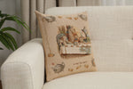The Tea Party Alice In Wonderland I French Tapestry Cushion
