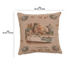 The Tea Party Alice In Wonderland I French Tapestry Cushion