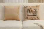 The Tea Party Alice In Wonderland I French Tapestry Cushion