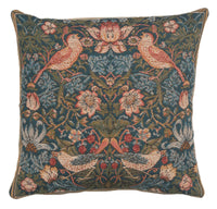 Cushion Birds Face to Face French Tapestry Cushion by William Morris