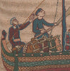 Bayeux The Boat French Tapestry Cushion