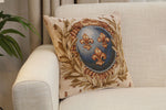 Empire Lys Flower French Tapestry Cushion