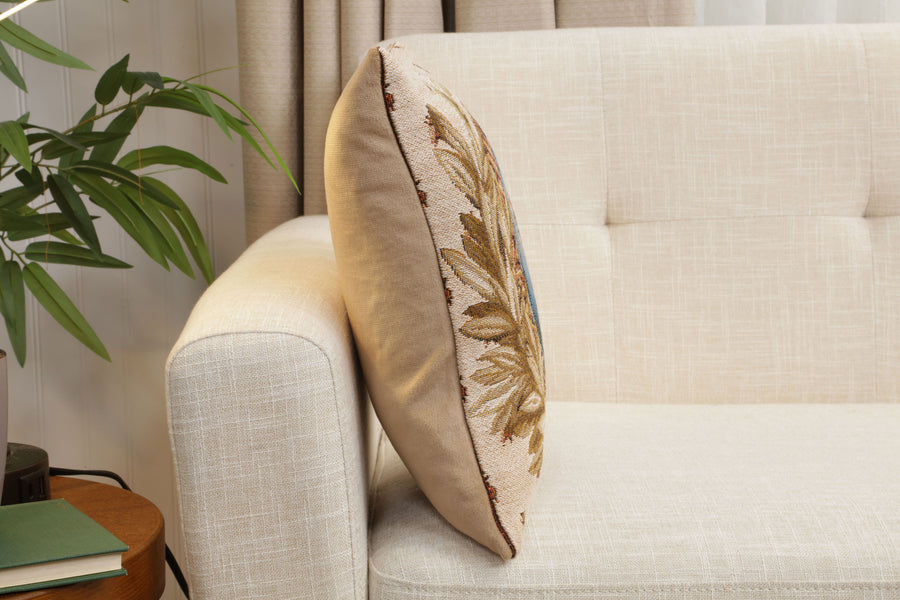 Empire Lys Flower French Tapestry Cushion